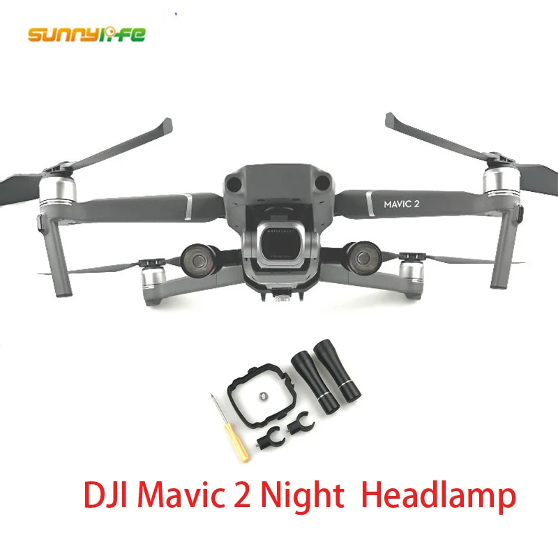 DJI Mavic 2 pro/zoom светодиодсветодиодный лампа с фонариком Комплект для светильник