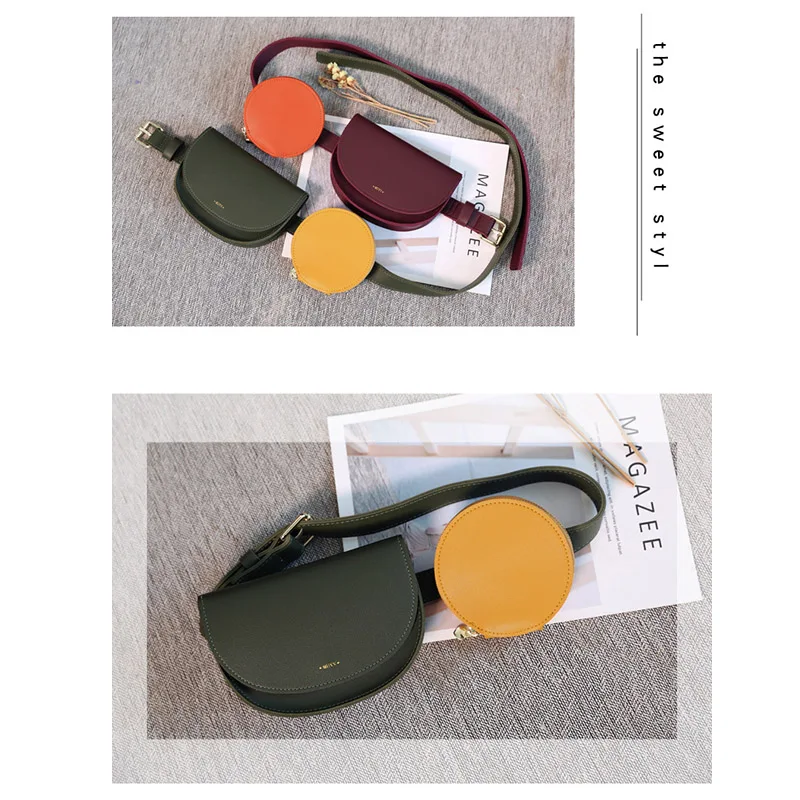 Fanny Pack Для женщин простой Винтаж контраст Цвет сумка на поясном ремне Повседневное съемные регулируемые Сумочка с отделением для монет, спортивная сумка для йоги поясная сумка 140