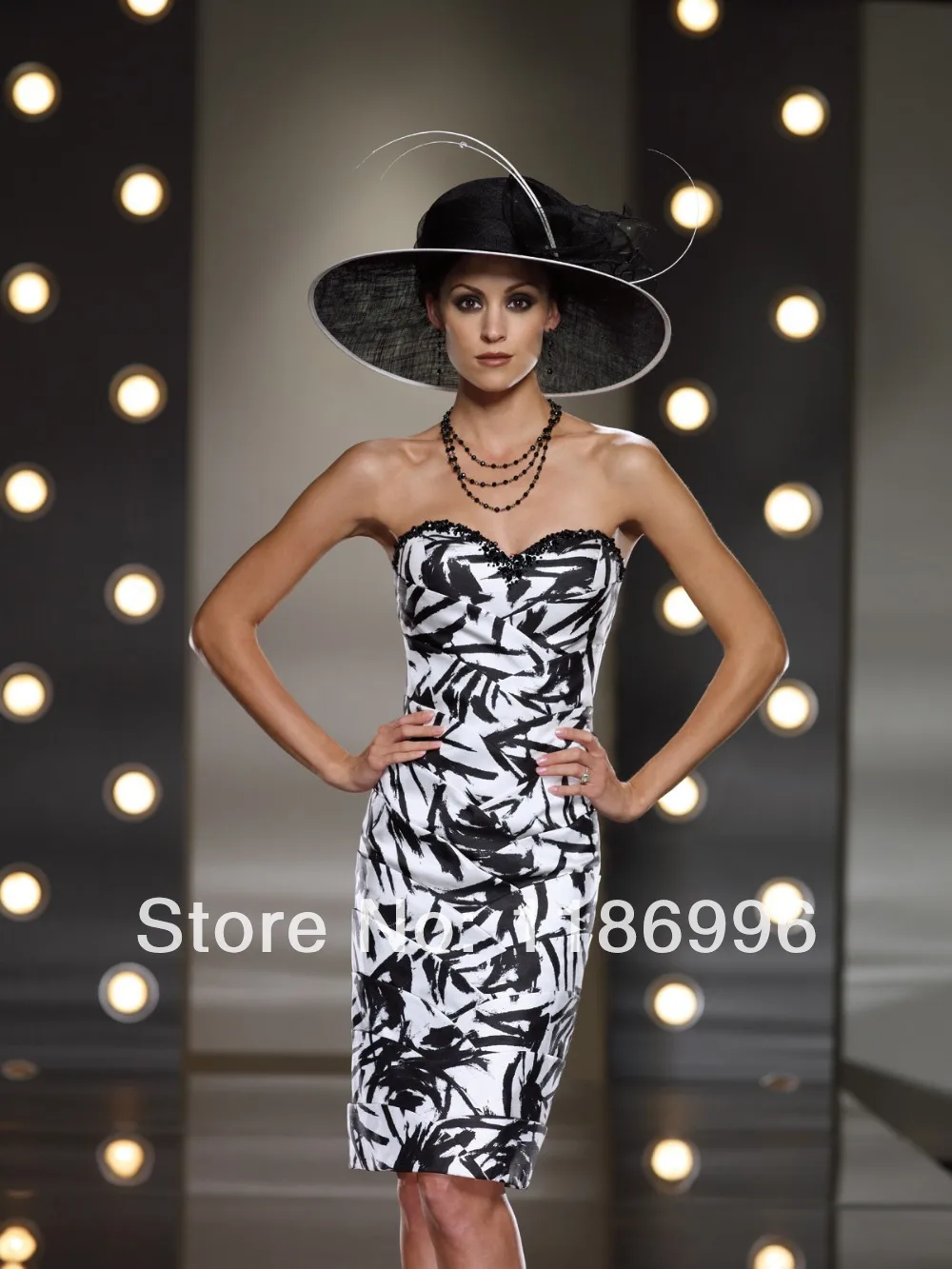 2014 New Arrival High Quality sheath Chiffon Sweetheart Applique MONS232 | Свадьбы и торжества