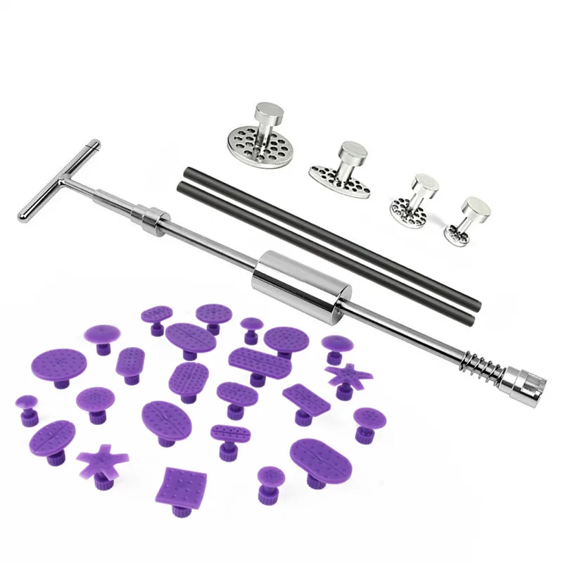 

Tools Car Dent Repair Tools Puller Hammer Slide Hammer and Pulling Tab Glue Tabs dent remove for auto bady