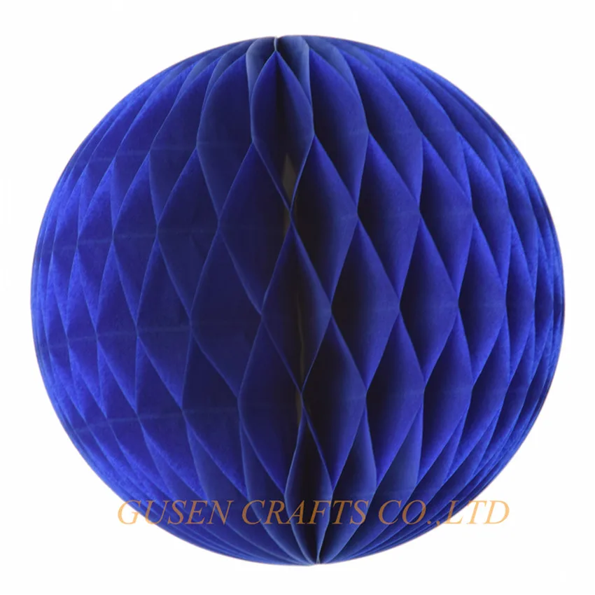 ROYAL BLUE GSCRAFTS 15 см 20 см 2 шт. " 8" декоративный цветок бумажный фонарь сотовый шар свадьба ребенок день рождения украшения babyshower - Цвет: ROYAL BLUE