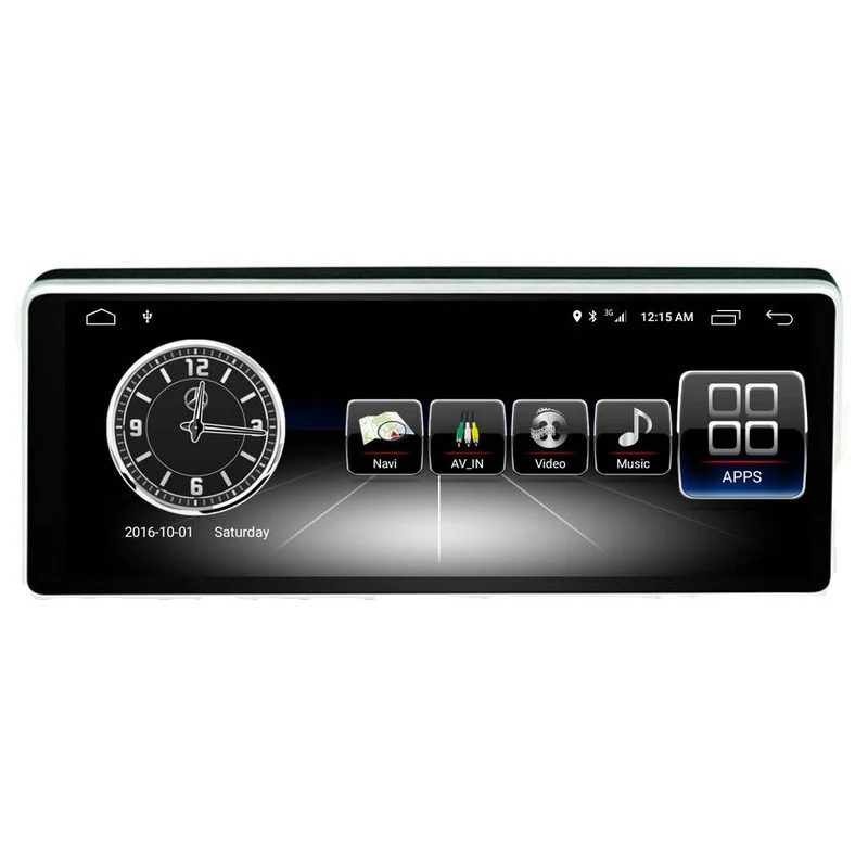 Автомобильный Радио мультимедийный плеер Android 7 1 10 25 "4G + 64G навигатор для Benz GLK 2008