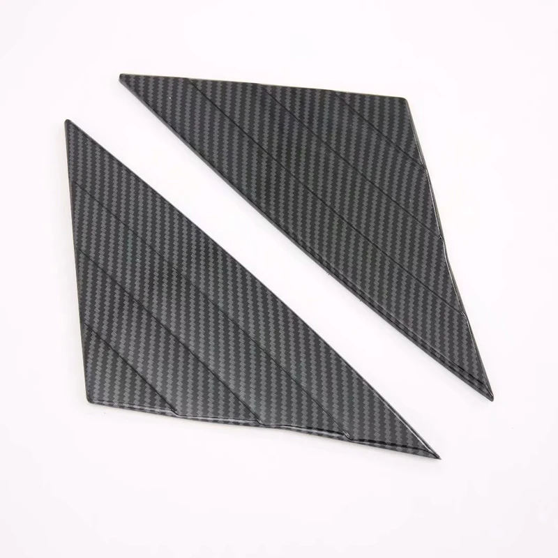 

Car Styling 2PCS ABS Plastic Front Window Louvers Shutters Cover Trim For Tesla Model 3 2017 2018 2019