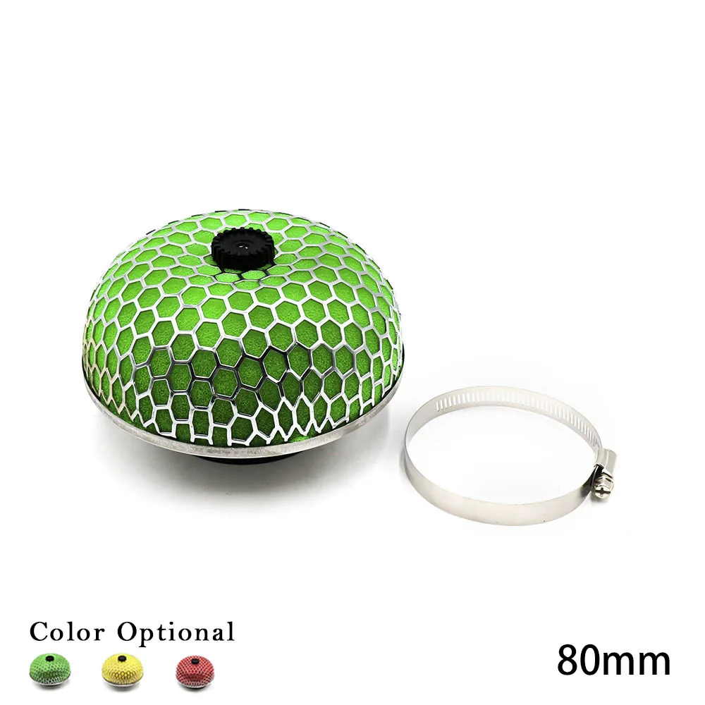 Универсальный воздушный фильтр 76 мм в виде грибчатой головки автомобильный