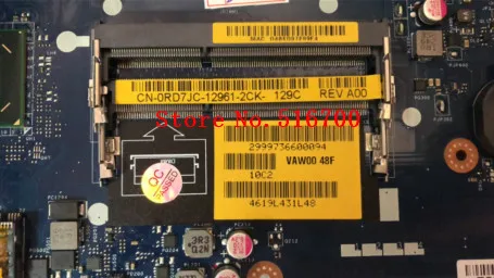 VAW00 LA-9104P для Dell Inspiron 3521 5521 материнская плата ноутбука Материнская RD7JC CN-0RD7JC I7-3537U CPU