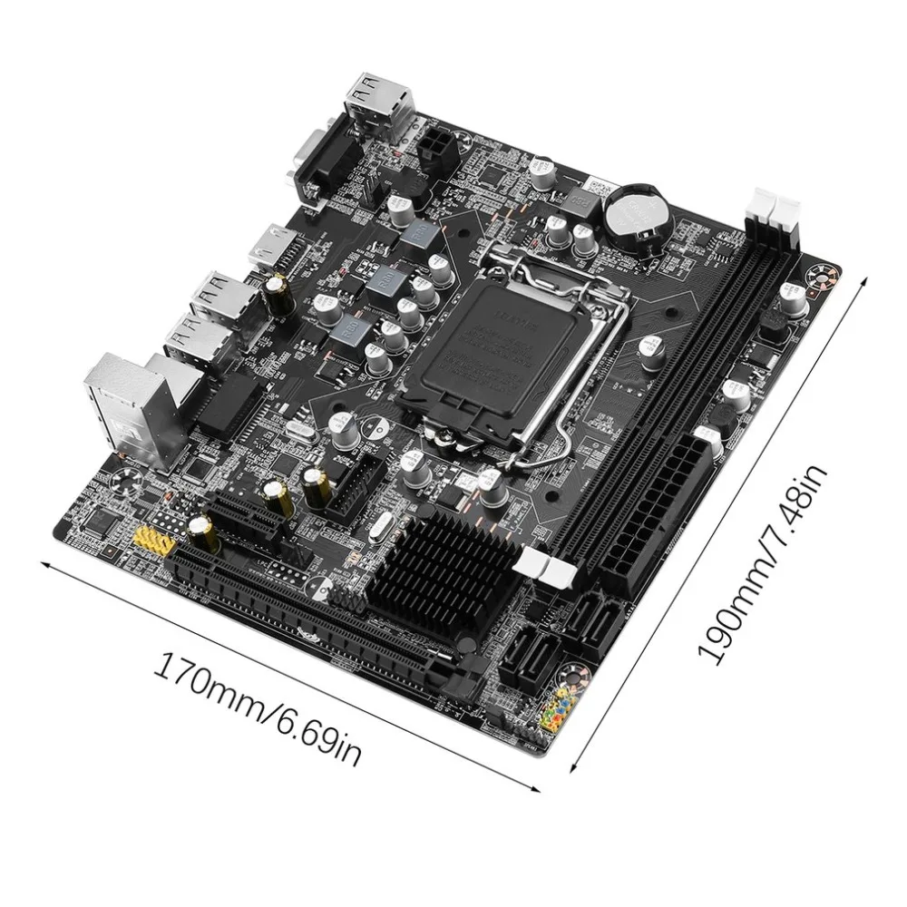 B75 1155 Настольная компьютерная материнская плата профессиональная CPU интерфейс LGA