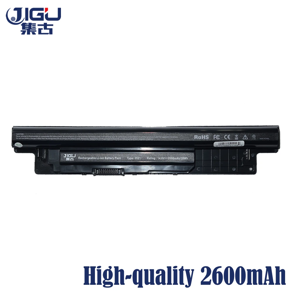 JIGU ноутбука Батарея для Dell 6XH00 8RT13 DJ9W6 PVJ7J T1G4M V8VNT Inspiron 14R (5421) 14 15 3521 17 5000 серии (5748)|battery