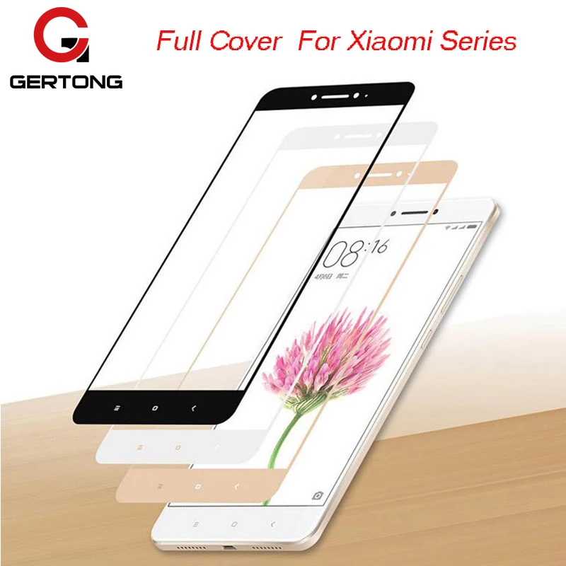Защитное стекло GerTong закаленное для Xiaomi Redmi 5 Plus 4X 4A 5A 3S 4 Pro Note 3 Mi A1 6|glass for|glass for xiaomi6