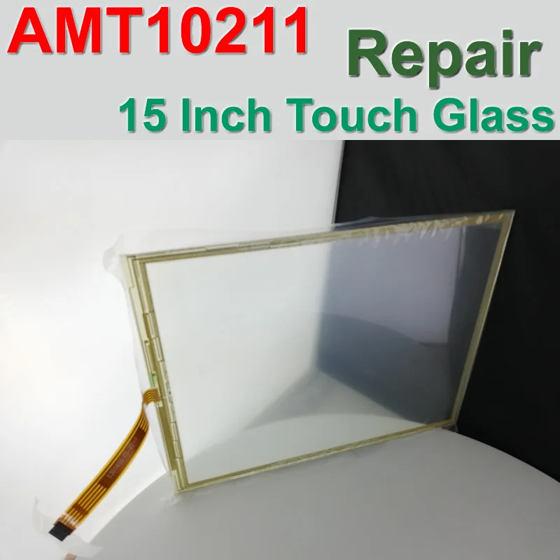 

AMT10211 AMT 10211 91-10211-000 AMT-10211 15 Inch 5 Wire Touch Screen Panel HMI & CNC Machine Repair,Free shipping