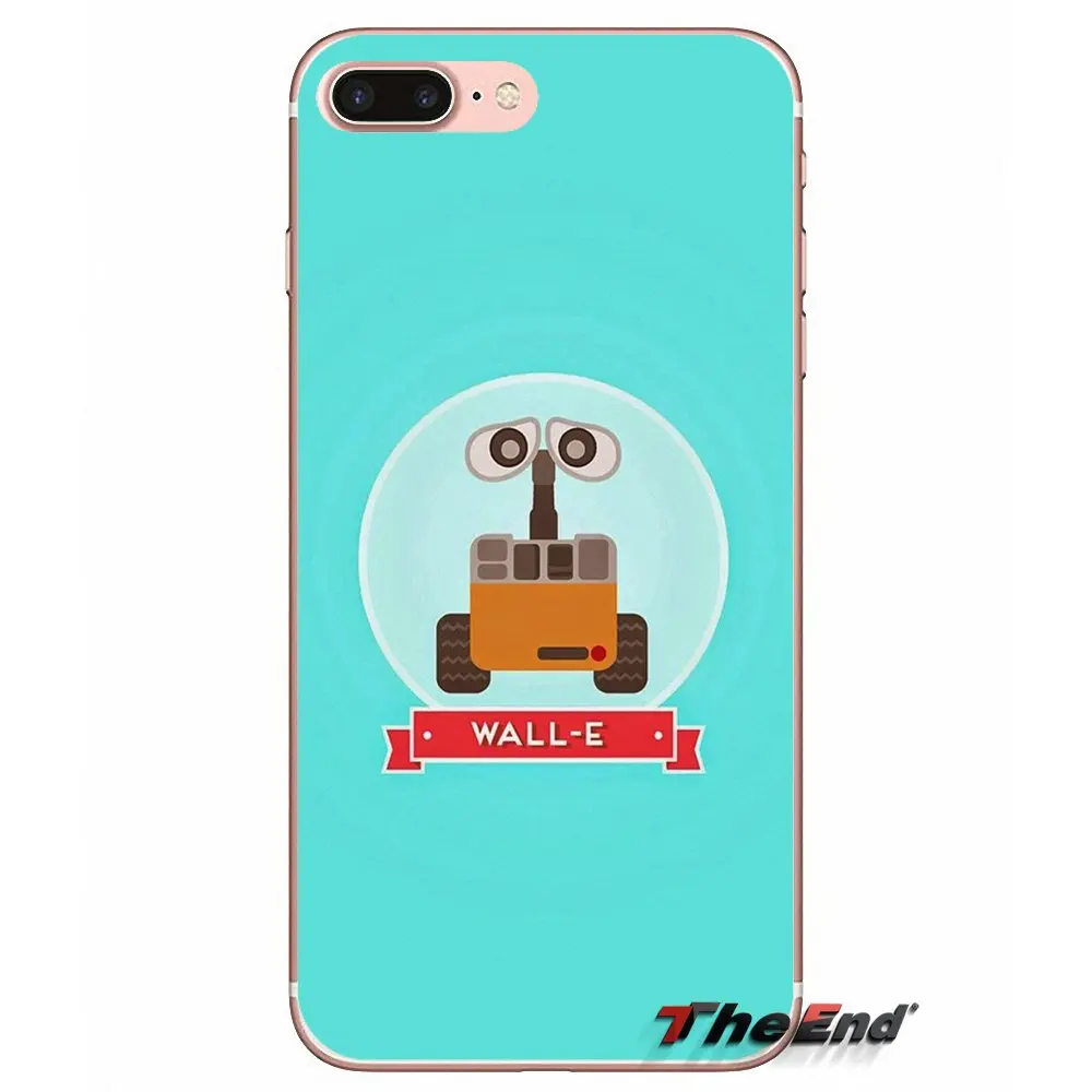 Для HTC One M7 M8 A9 M9 M10 E9 Plus Desire 630 530 626 628 816 820 Motorola G G2 G3 Wall-E Robot Wall E Movie Clear TPU чехол |