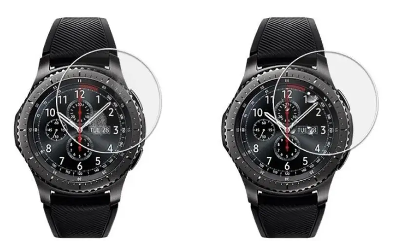 Ультра чистый ТПУ Мягкий lcd полная защитная крышка для экрана для samsung galaxy gear S2 S3 Band SmartWatch защитная пленка