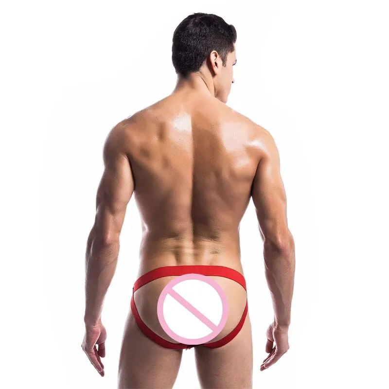 Сексуальное мужское нижнее белье с завязками стринги эротическое открытое