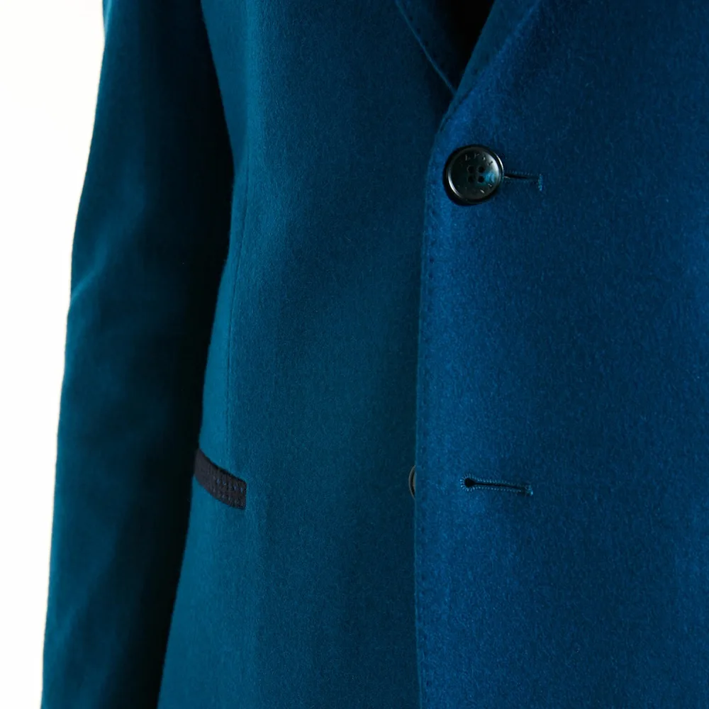 89% wool blazer men singe breasted smart casual full sleeve men clothes 2018 autumn new arrivals blue fashion suits jacket plus