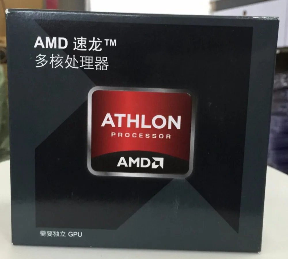 Компьютер AMD Athlon X4 860K X860K в коробке с радиатором FM2 + четырехъядерный процессор 100%