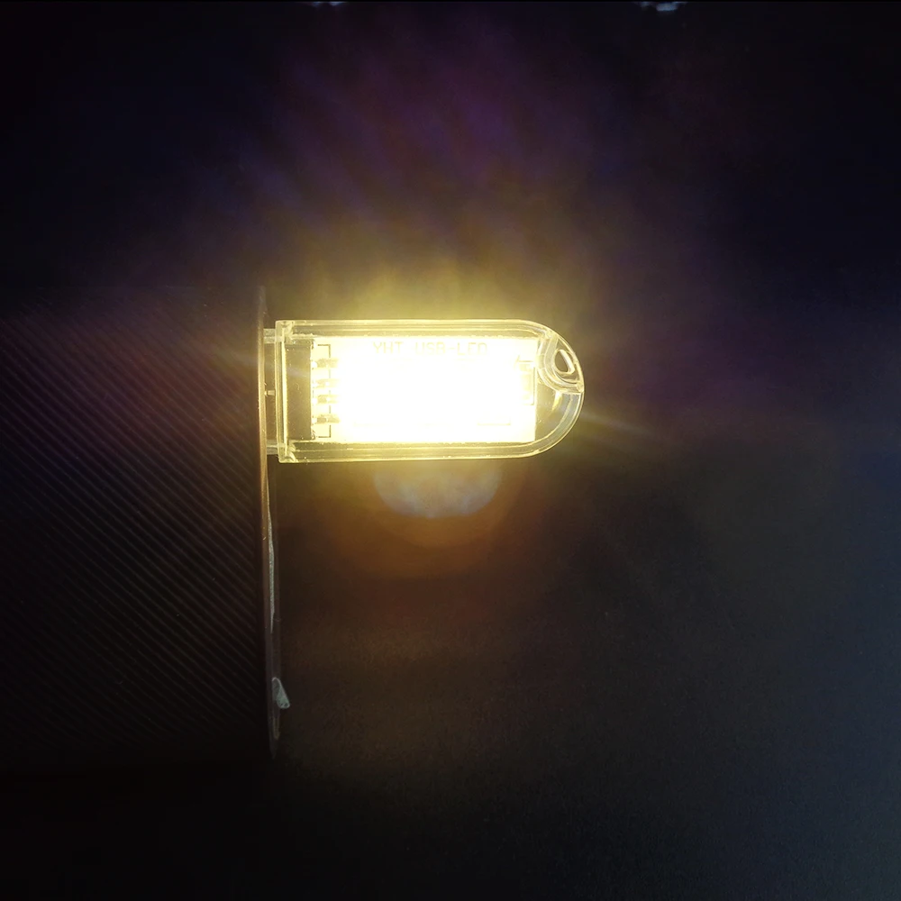 Аварийный ночник с 3 светодиодами 30 шт./лот USB 5730 SMD светодиодная лампа для книг