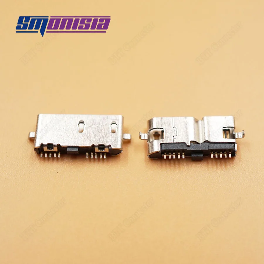 100 шт. разъём Micro USB 3 0 для настольных ноутбуков зарядный разъем MICRO ONDA V989|socket usb|socket