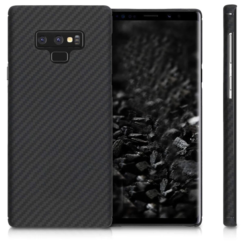 Ультратонкий чехол из арамидного волокна для Samsung Galaxy Note 9 роскошный углеродного