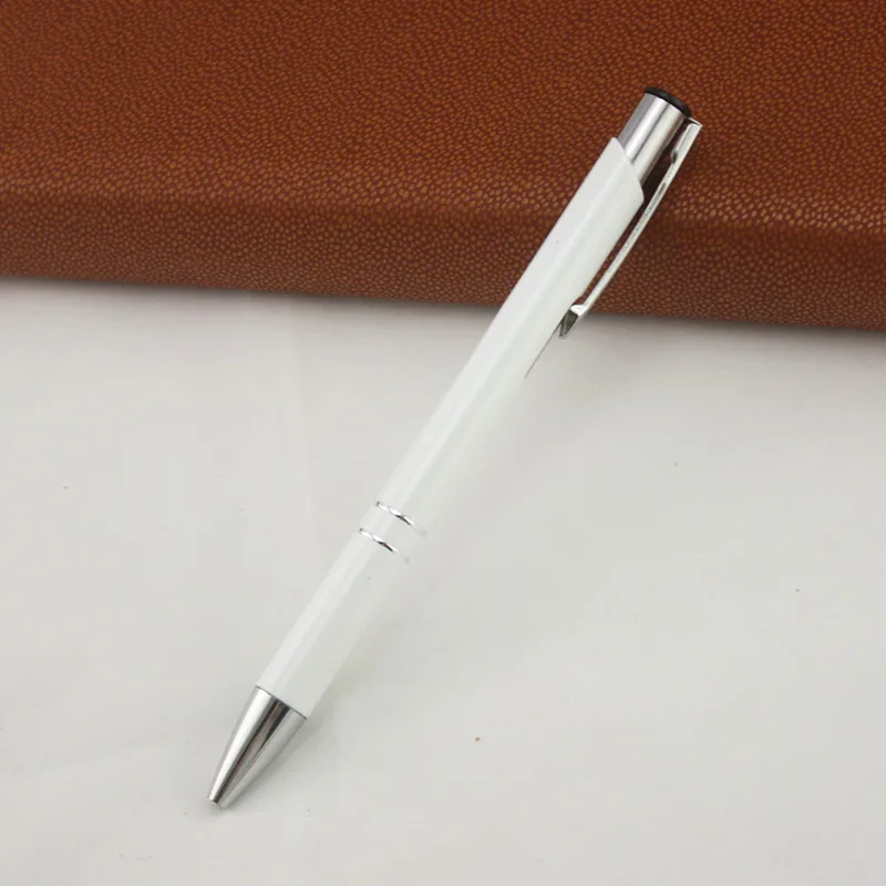 1 шт. металлическая шариковая ручка с черными чернилами|roller ball pen|roller pen brandsball |