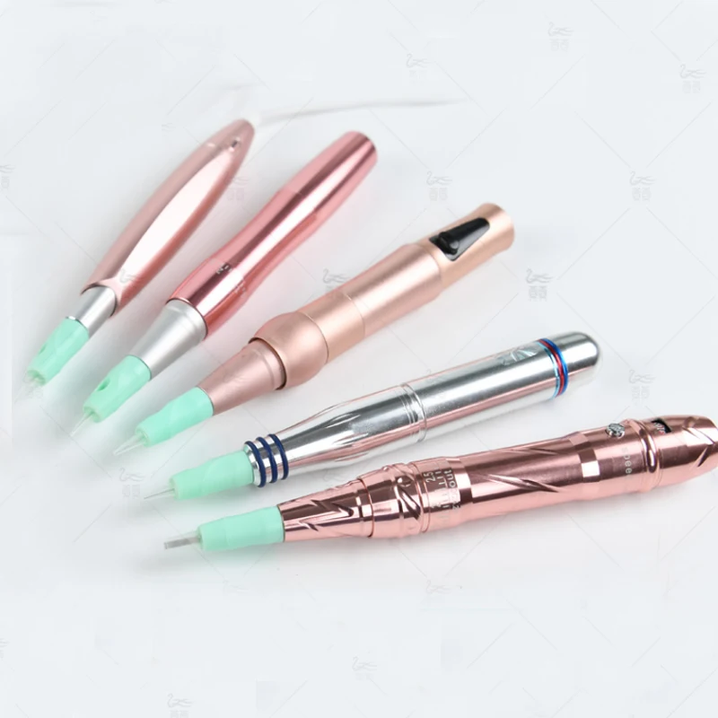 100PCS 1rl/3rl Microblading eyebrow embroidery tattoo needle micropigmentation microneedling cartridges for cosmetic machine