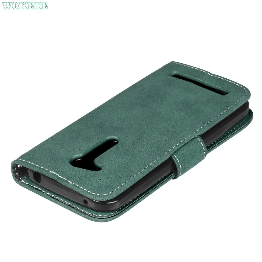 Для Asus Люкс Ретро Кошелек Флип PU Кожаный Бумажник карты слоты Case with Photo Frame Cove для