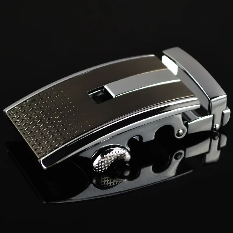 

Men's Belt Buckle Automatic Buckling Men Belt Leisure Buckle Alloy Belt Head luxury quality designer belt mens LY125-0320