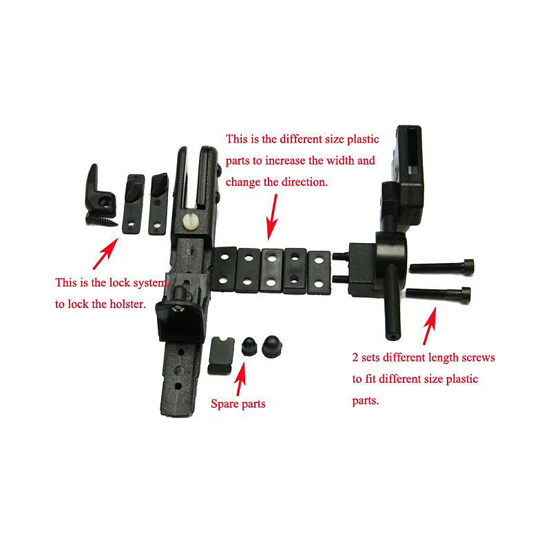 Прямая продажа с фабрики тактическая кобура IPSC универсальная CR speed для
