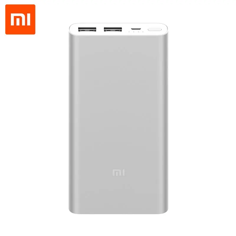 10000mAh Xiaomi Mi пауэр банк 2i 10000mAh внешний аккумулятор romoss с двумя usb-портами портативная зарядка павер-банк 10000 PLM09ZM 18W Выход быстрой зарядки для смартфон повербанк - Цвет: 10000mAh