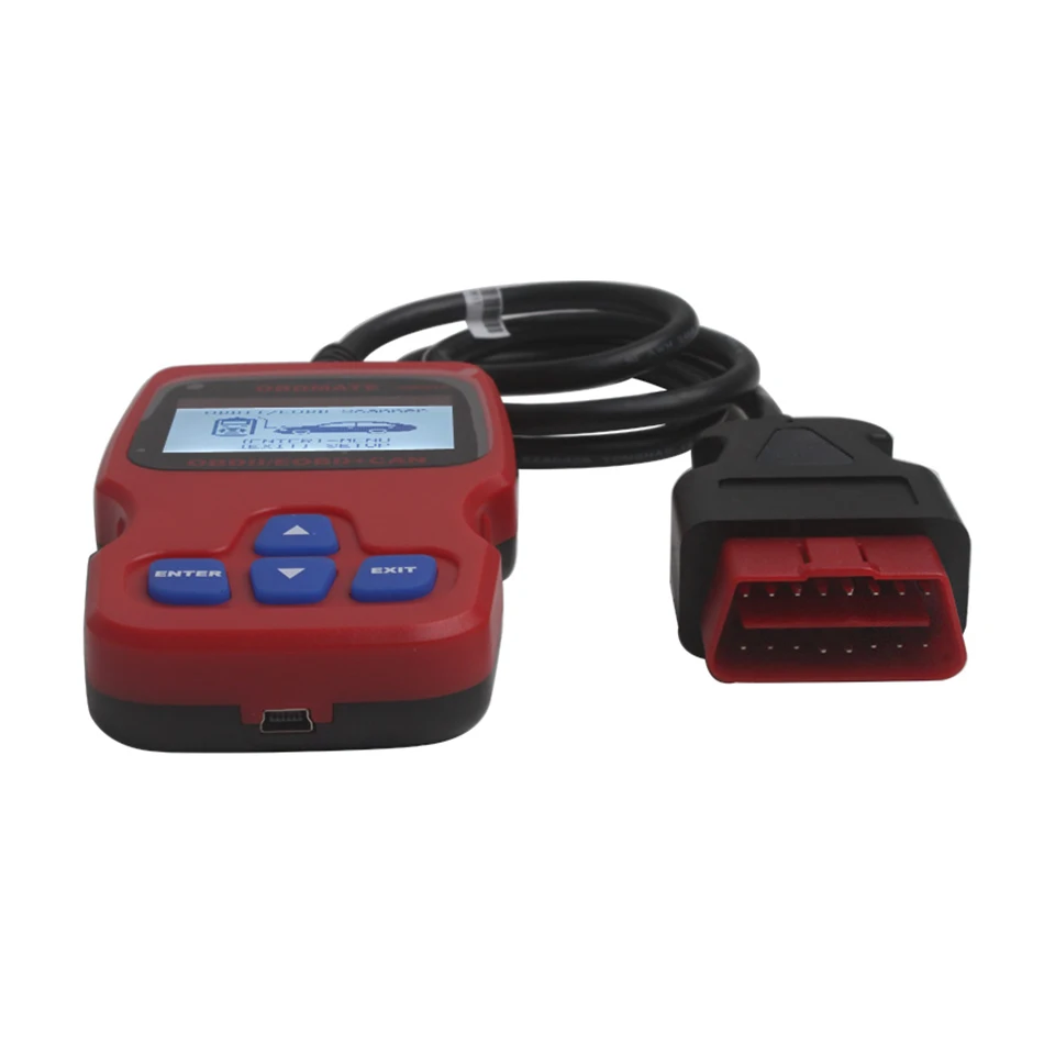 Лучший Оригинал Autophix OBDMATE OM510 OBD2 автомобильный диагностический инструмент A UDI OBDII