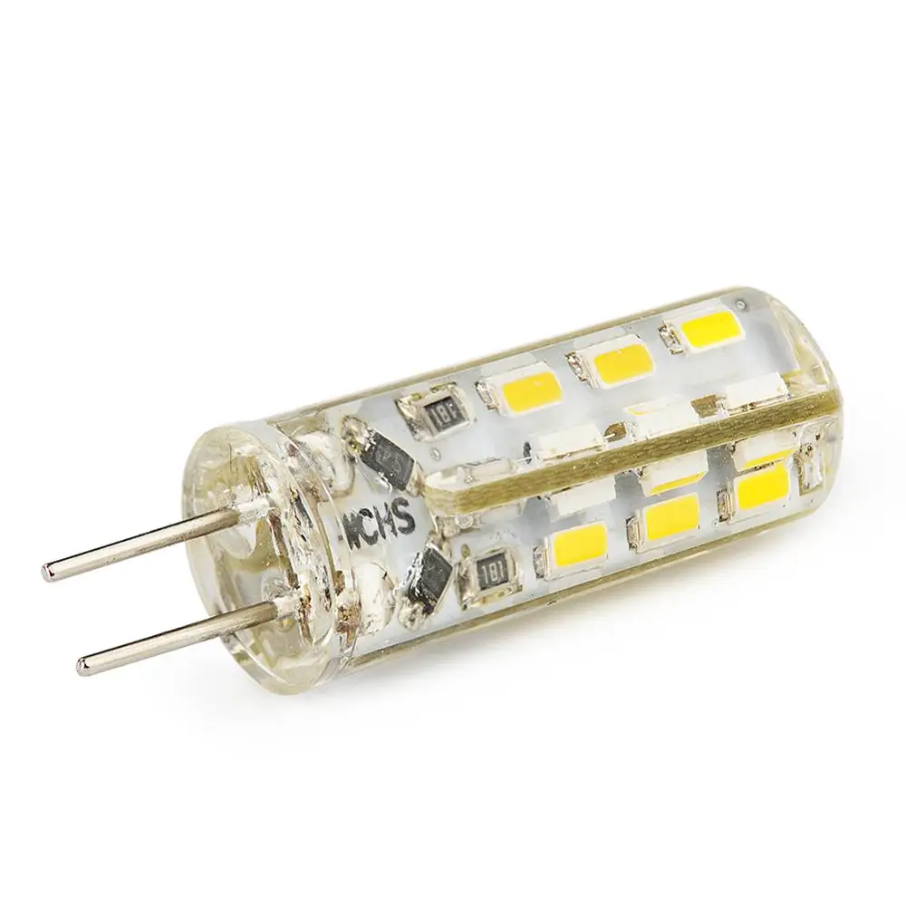 Светодиодная лампа G4 G9 5 шт./компл. 3 Вт 6 Кристальные лампы кукуруза лампочка SMD 3014