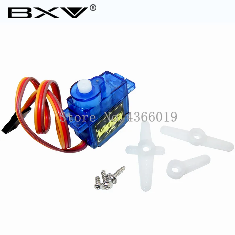 SG90 10 шт. SG90 MG90S MG995 MG996 MG996R MG946 MG946R сервопривод с металлическими шестернями для модель вертолета лодка для Arduino UNO "сделай сам" - Цвет: SG90
