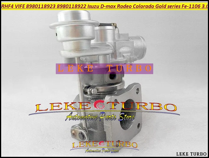 Турбокомпрессор RHF4 VIFE 8980118923 8980118922 для ISUZU D-Max Holden Rodeo Колорадо Золотая серия TD Fe-1106