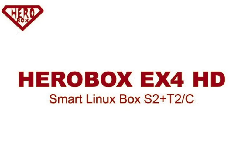 Herobox EX4 Поддержка HD DVB-S2 + T2/c спутниковый ресивер с WiFi BCM7362 751 мГц двухъядерный |