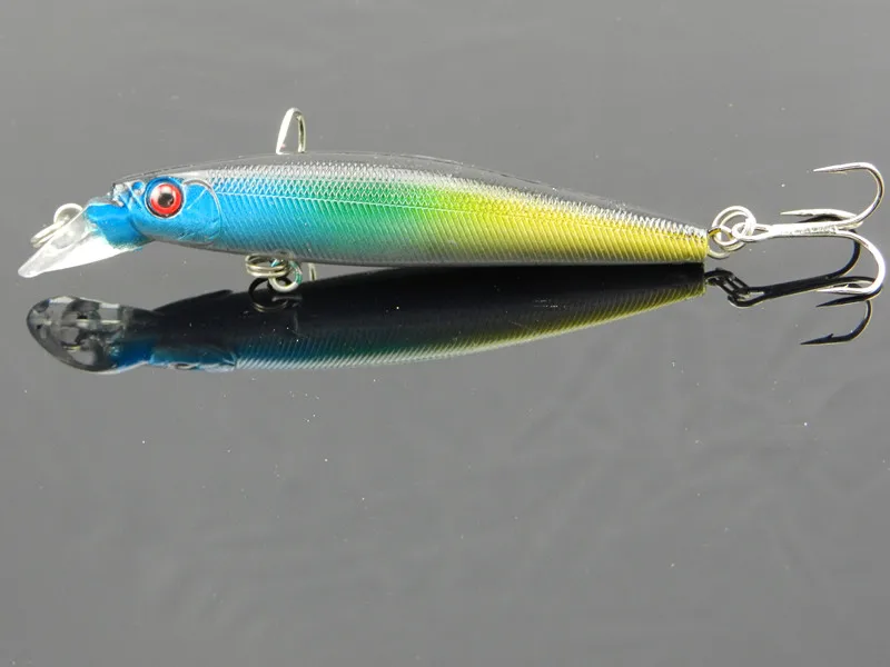 8 шт. Minnow приманки для ловли рыбы 10 5 см 9 г бас искусственные Крючки рыбалки