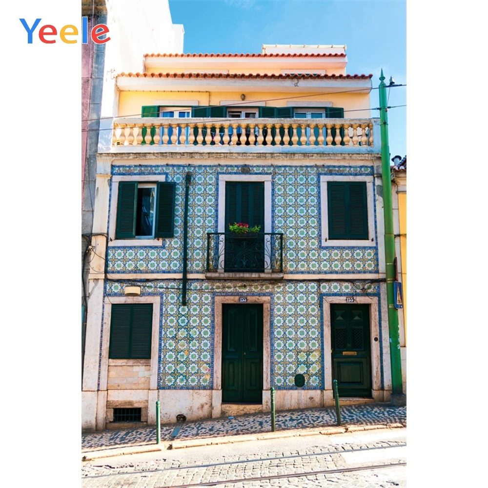 Yeele пейзаж фотосессия старинные здания вилла фотографии фоны