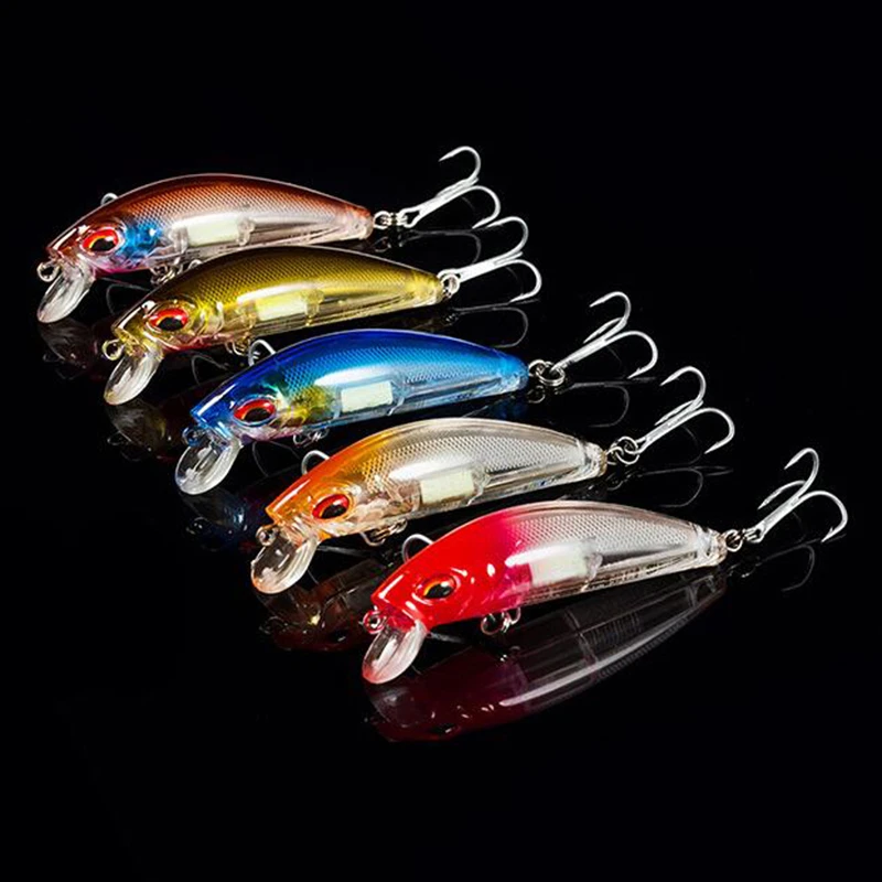 1 шт. светящаяся погружающаяся блесна Рыболовная Приманка Vib Crankbait искусственная