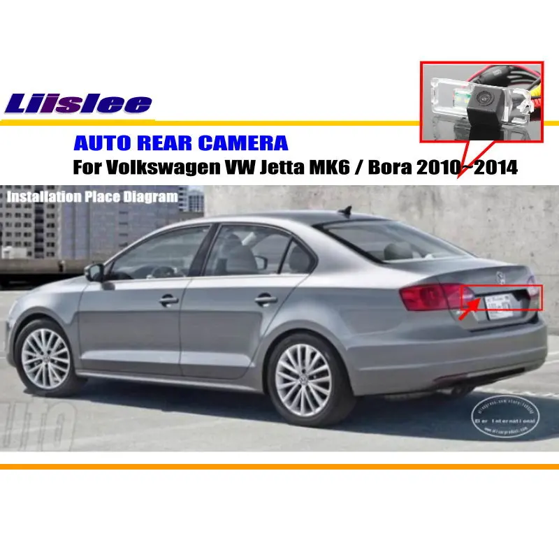 Автомобильная камера заднего вида для Volkswagen VW Jetta MK6 / Bora 2010 ~ 2014 парковочная