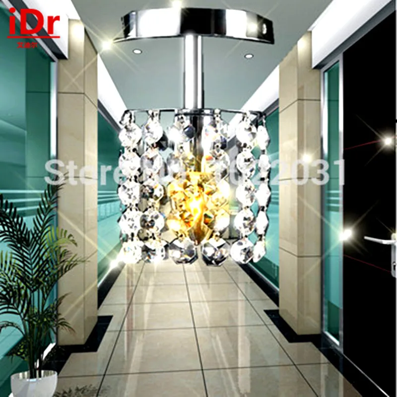 luxury Modern lamps design 1 head E14 crystal lighting best selling chandelier high quality Corridor lights Dia100xH220mm | Освещение