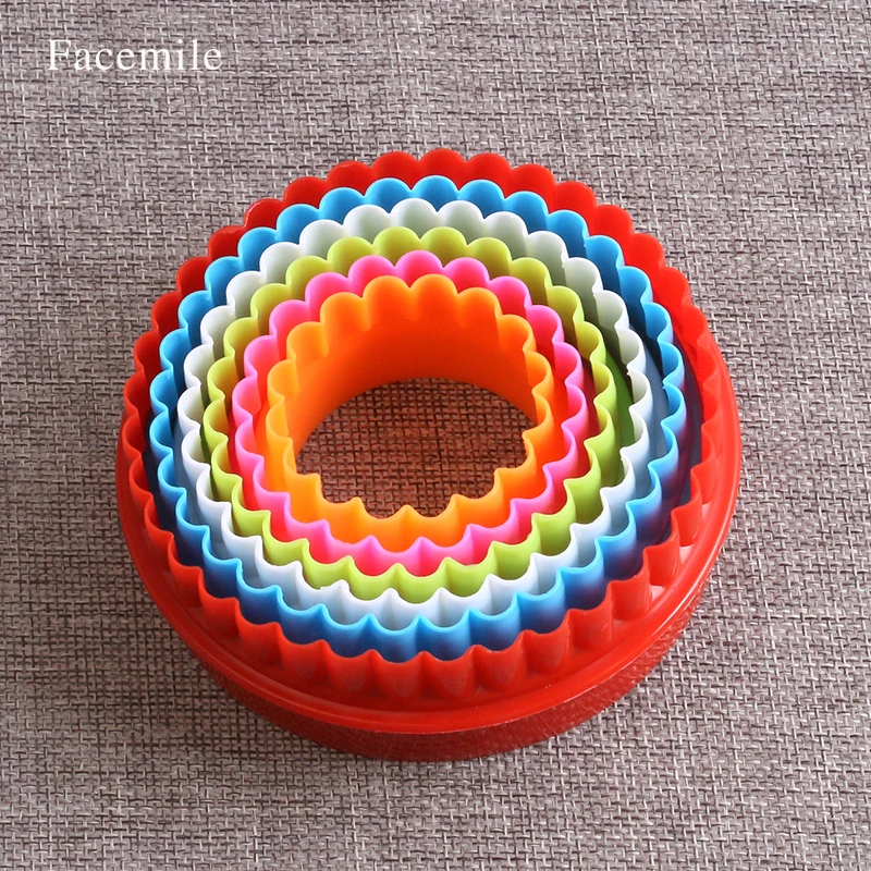 Подарок круговой помадка паста резак печенье украшения Sugarcraft инструменты кекс