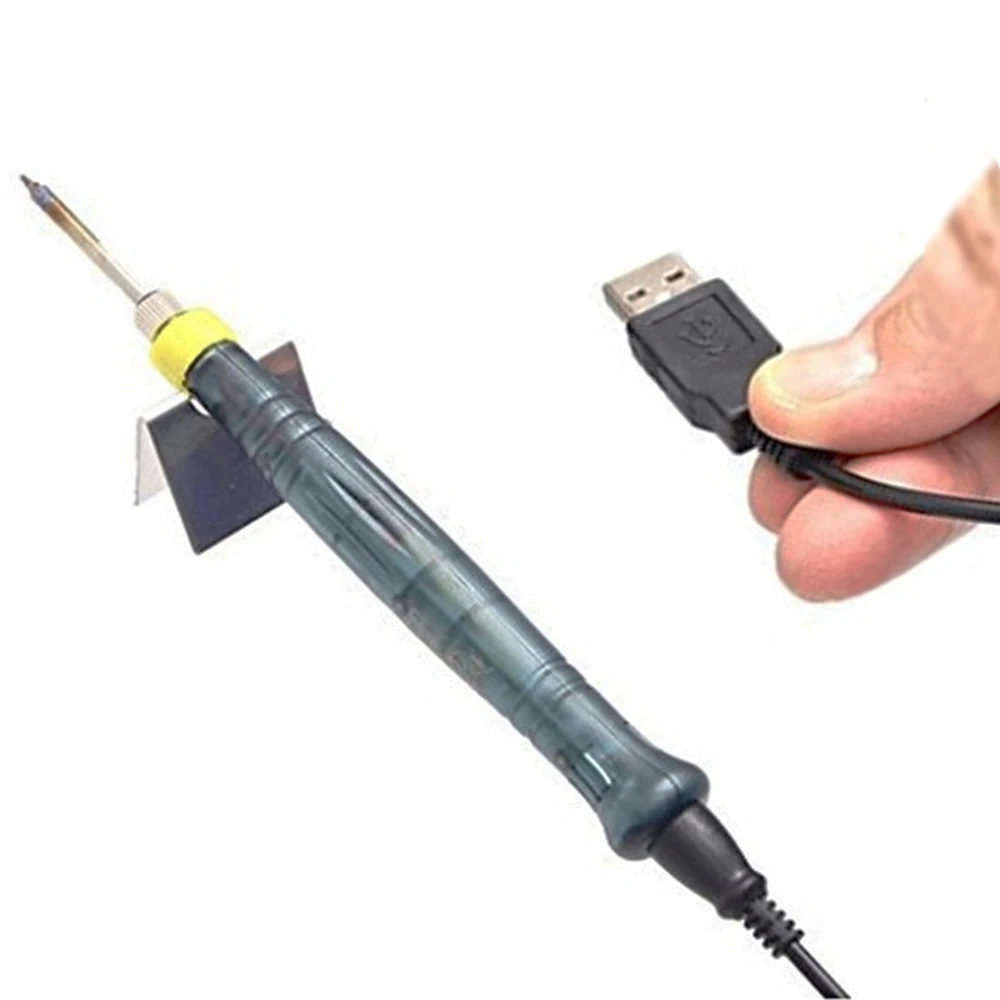 Портативный DC 5 V 8 W USB пайка мини электрический паяльник Наплавка режущей кромки