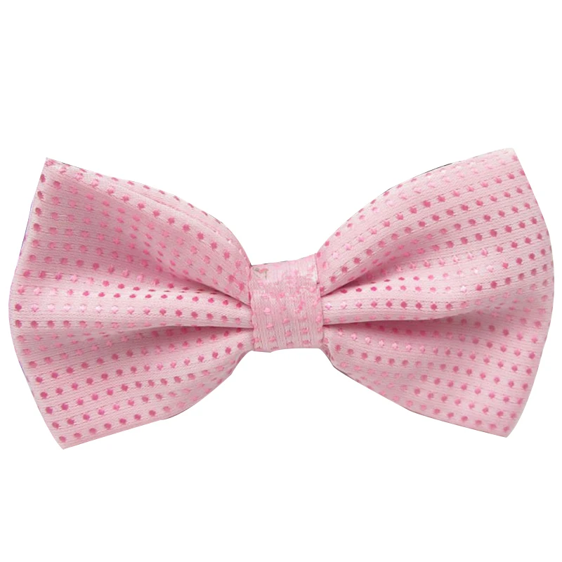 a12 pink dot Adult Галстук-бабочка для мужчин, Официальный галстук для мужчин, деловой Свадебный галстук-бабочка для маленьких мальчиков, мужская рубашка в горошек, подарок, TRAA0426 - Цвет: a12 pink dot Adult