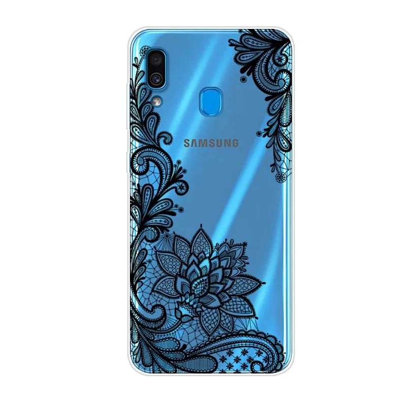 Силиконовый чехол для Samsung A30 с рисунком животных чехлы телефонов Galaxy A20 A 30
