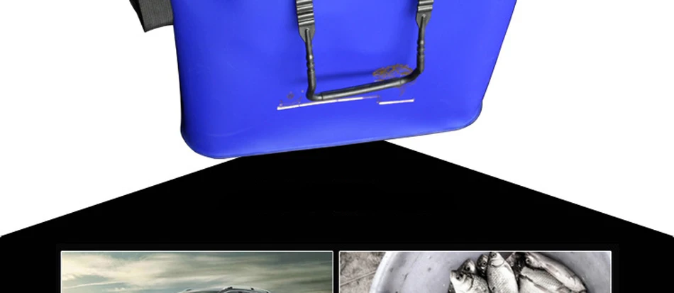 Новые рыболовные сумки 47*20*45 см EVA рыболовное ведро Pesca Acesorios Bolsa De Pesca Большая вместительная коробка
