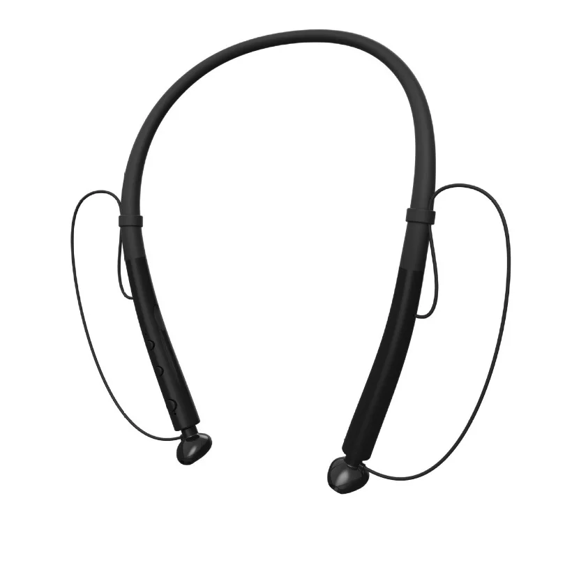 Black BGreen спортивные водонепроницаемые bluetooth-наушники беспроводные стерео гибкие шейные полосы гарнитура с магнитом адсорбции металлический корпус - Цвет: Black