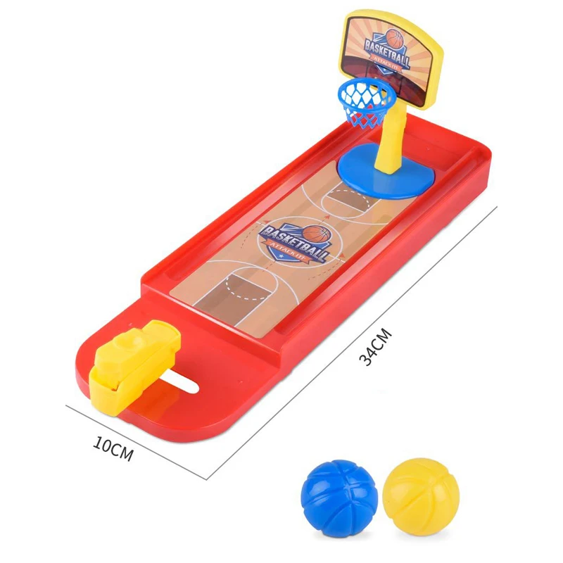 Full Set Мини настольный Игровой Набор для стрельбы, забавная домашняя Интерактивная настольная игра в баскетбол, развивающая игрушка - Цвет: Full Set