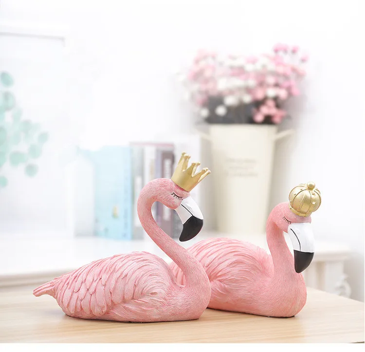 1 шт. модные украшения для стола большой фламинго декоративные фигурки домашний