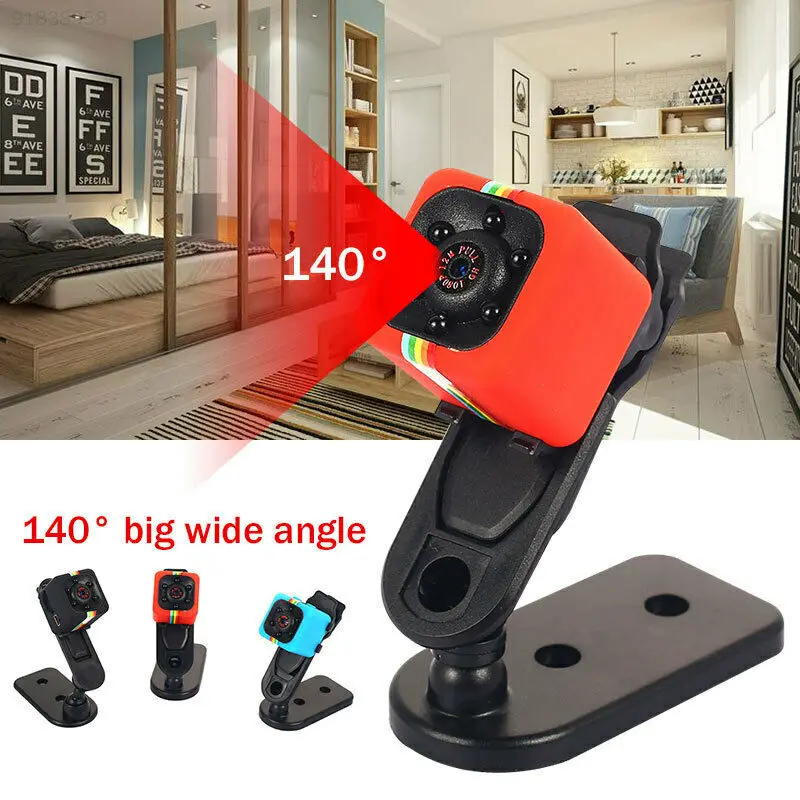 SQ11 Full HD 1080P Mini Car DV DVR камера видеорегистратор IR ночное видение красный|Экшн-камеры|