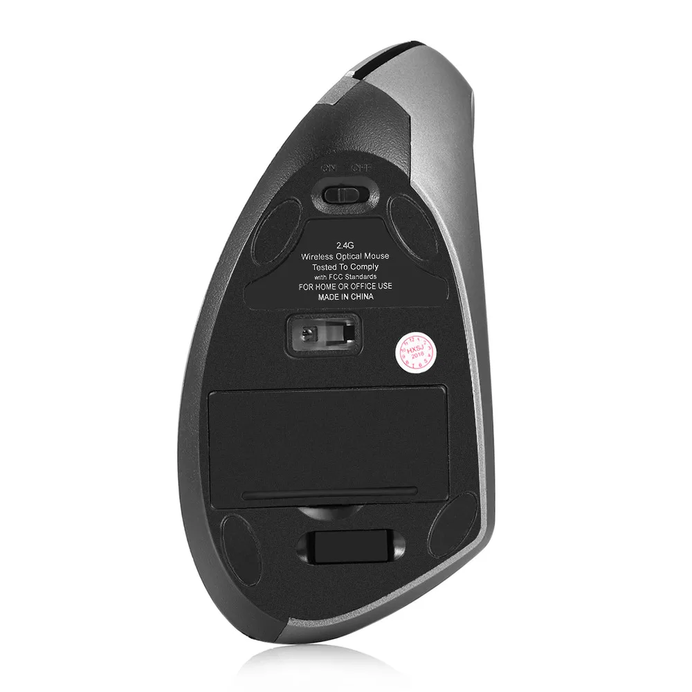 Wireless Mouse 2.4GHz Game Ergonomic Design Vertical 2400DPI USB Mice Opto-electronic Suitable For Office Games Z30423 | Компьютеры и