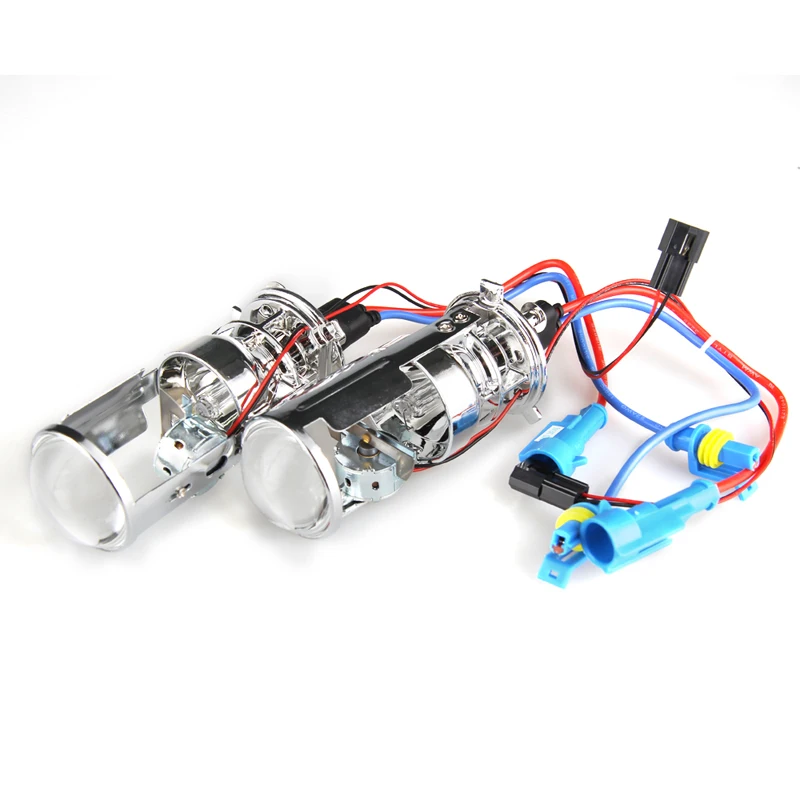 AILEO 6000K 4300k 8000K xenon H4 мини объектив проектора LHD RHD для HID фары простой в установке 55