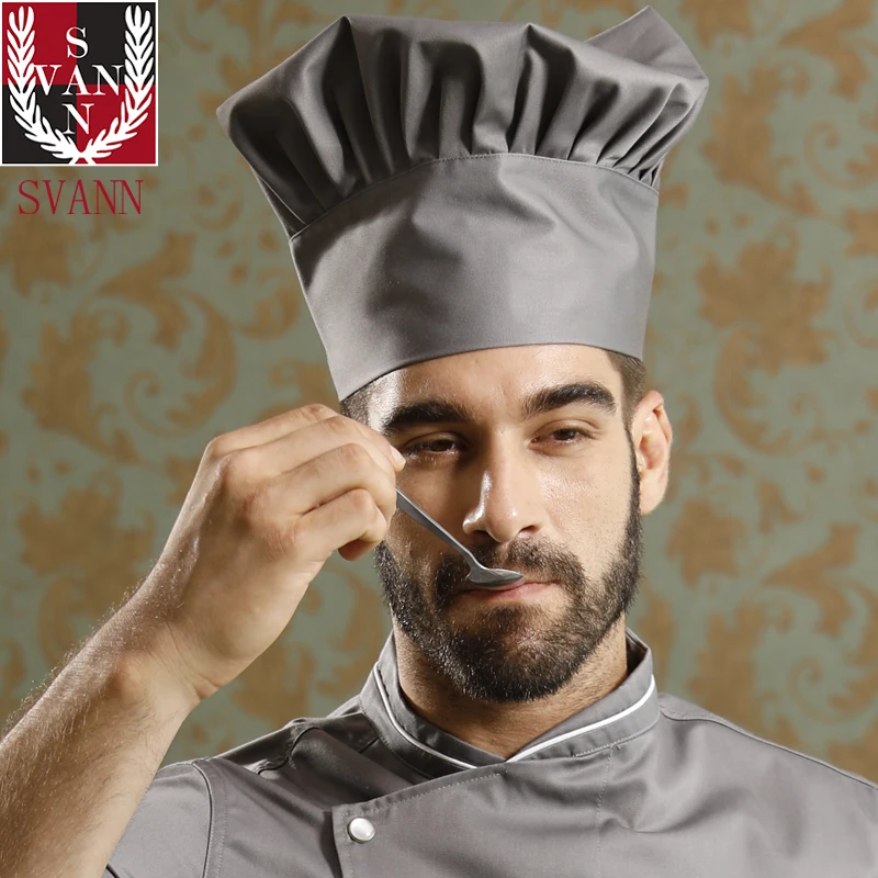 Моющаяся плиссированная кухонная шапка для женщин рабочая шапка|Пиджак