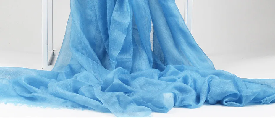 Furtalk Ультра Мягкий Шелк Пашмины Шарф Полушерстяные Wrap